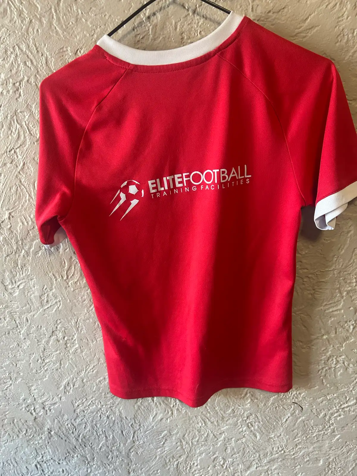 Kids red elite football club jersey – photo 4