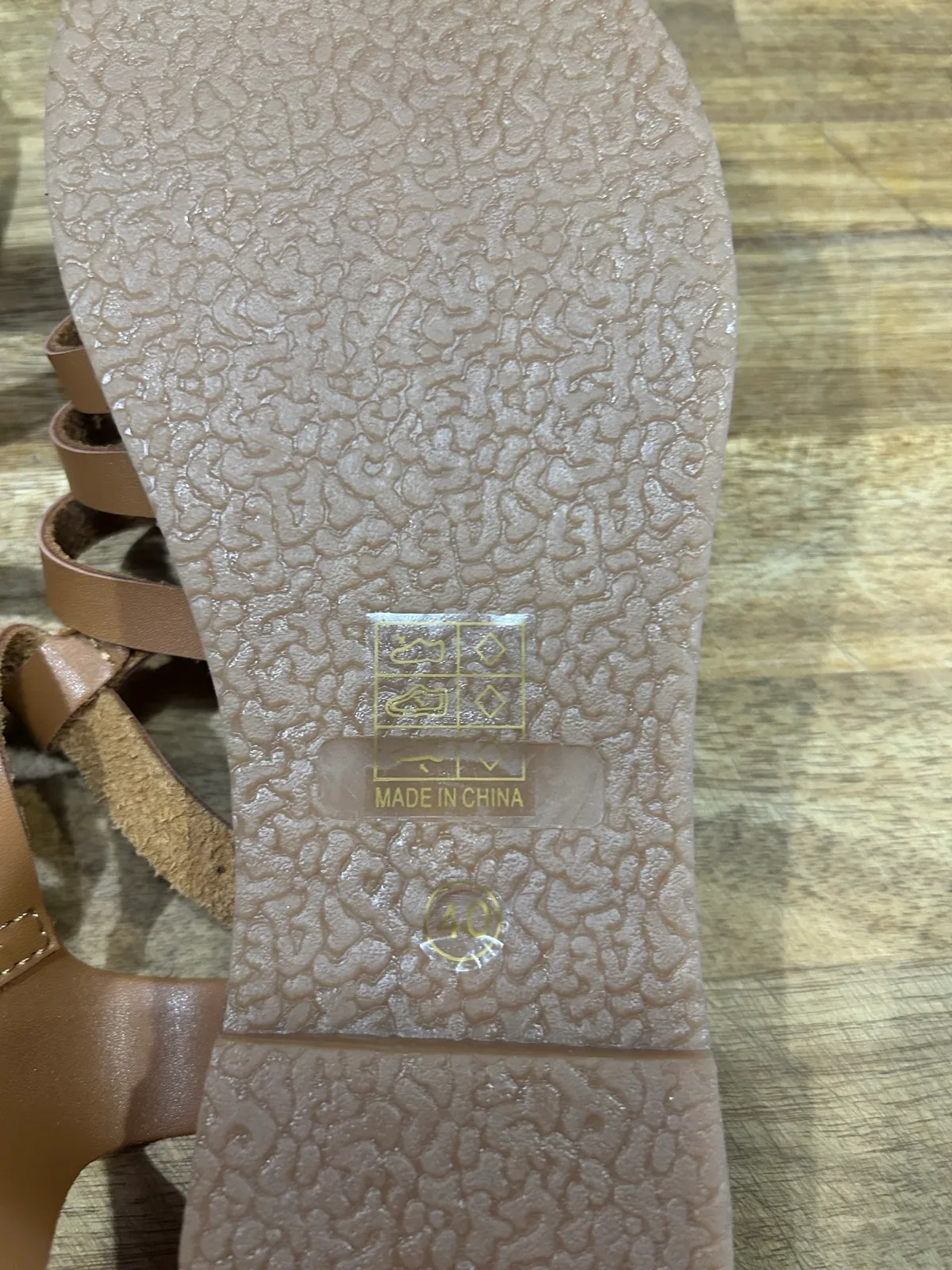Women’s Shein brown sandals – photo 3