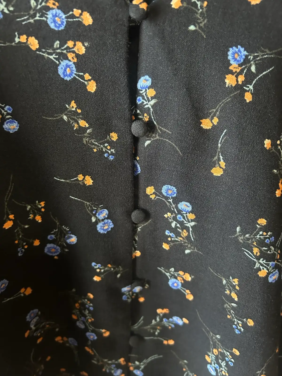Anko black floral blouse – photo 3