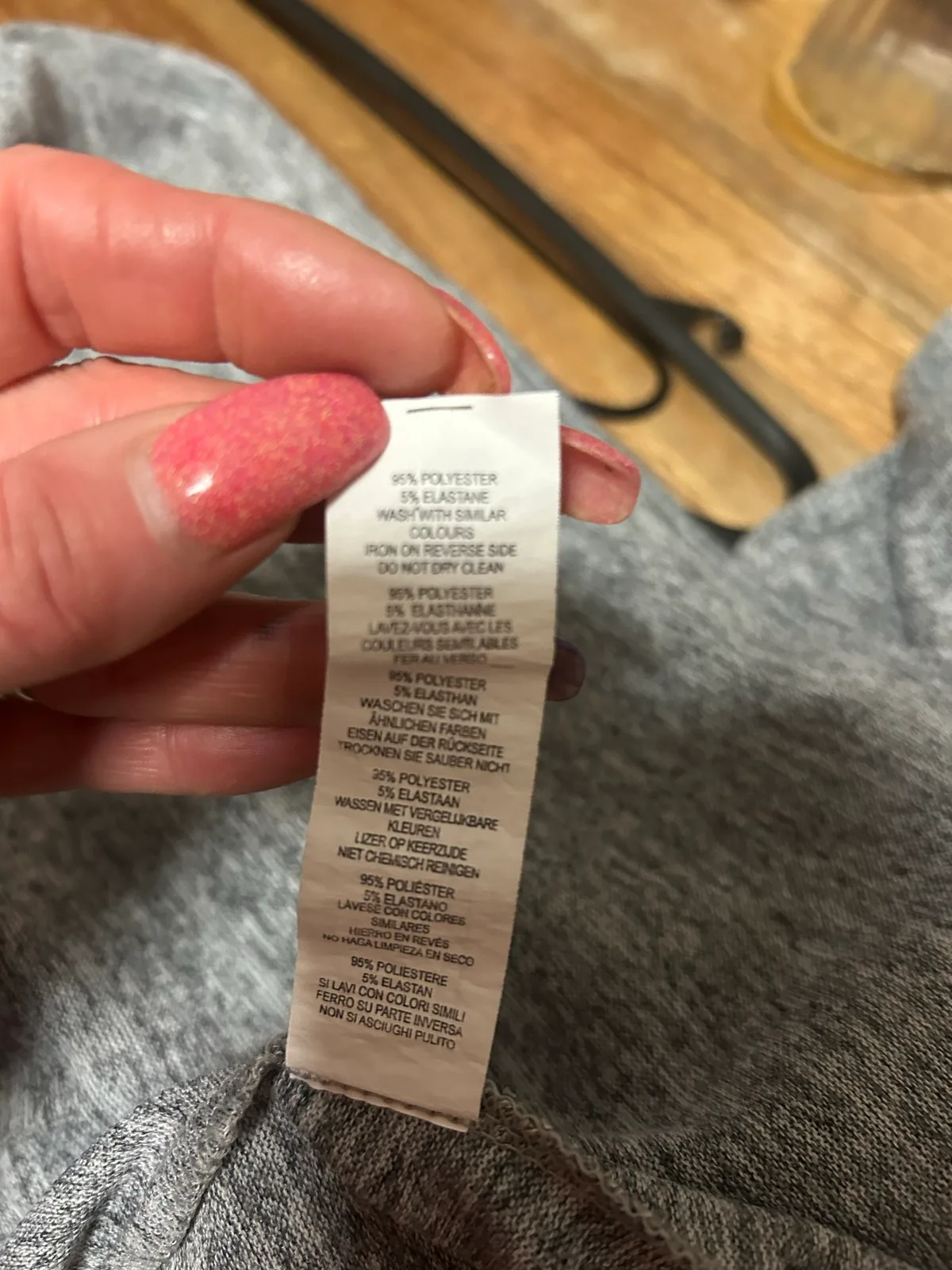Boohoo grey round neck long sleeve casual dress — photo 5