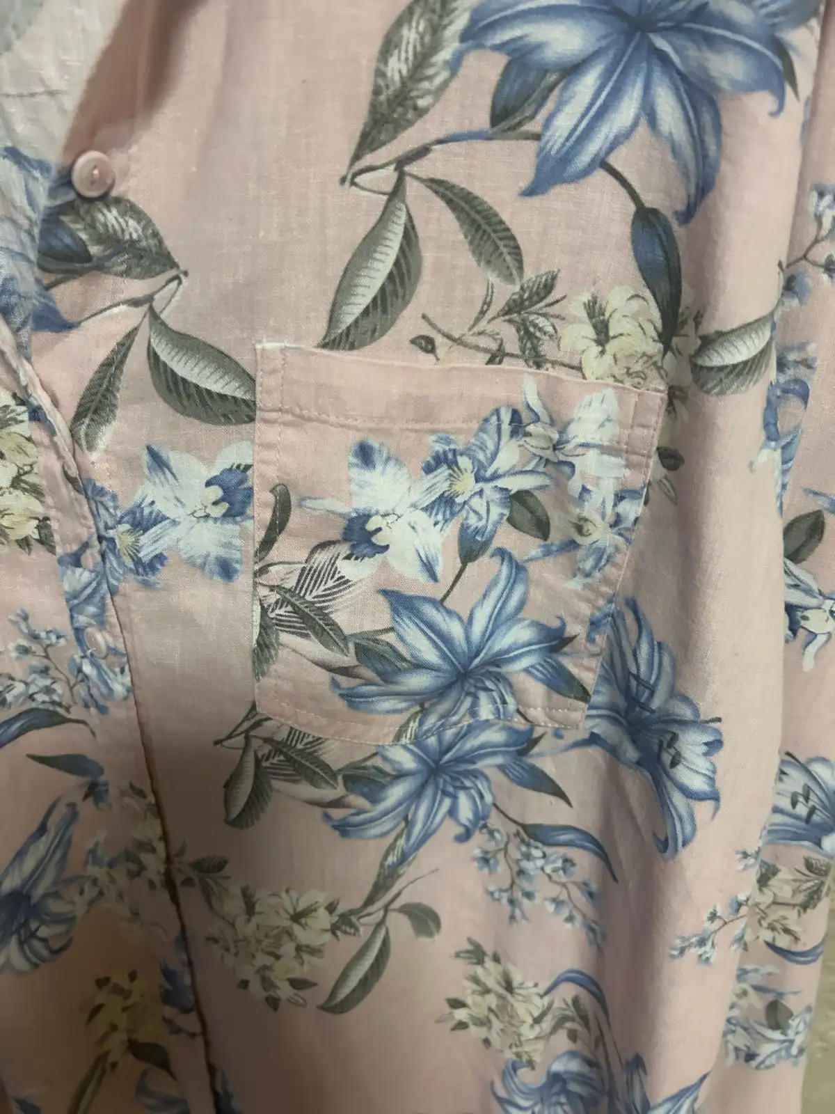 Katie’s long sleeve floral shirt – photo 2