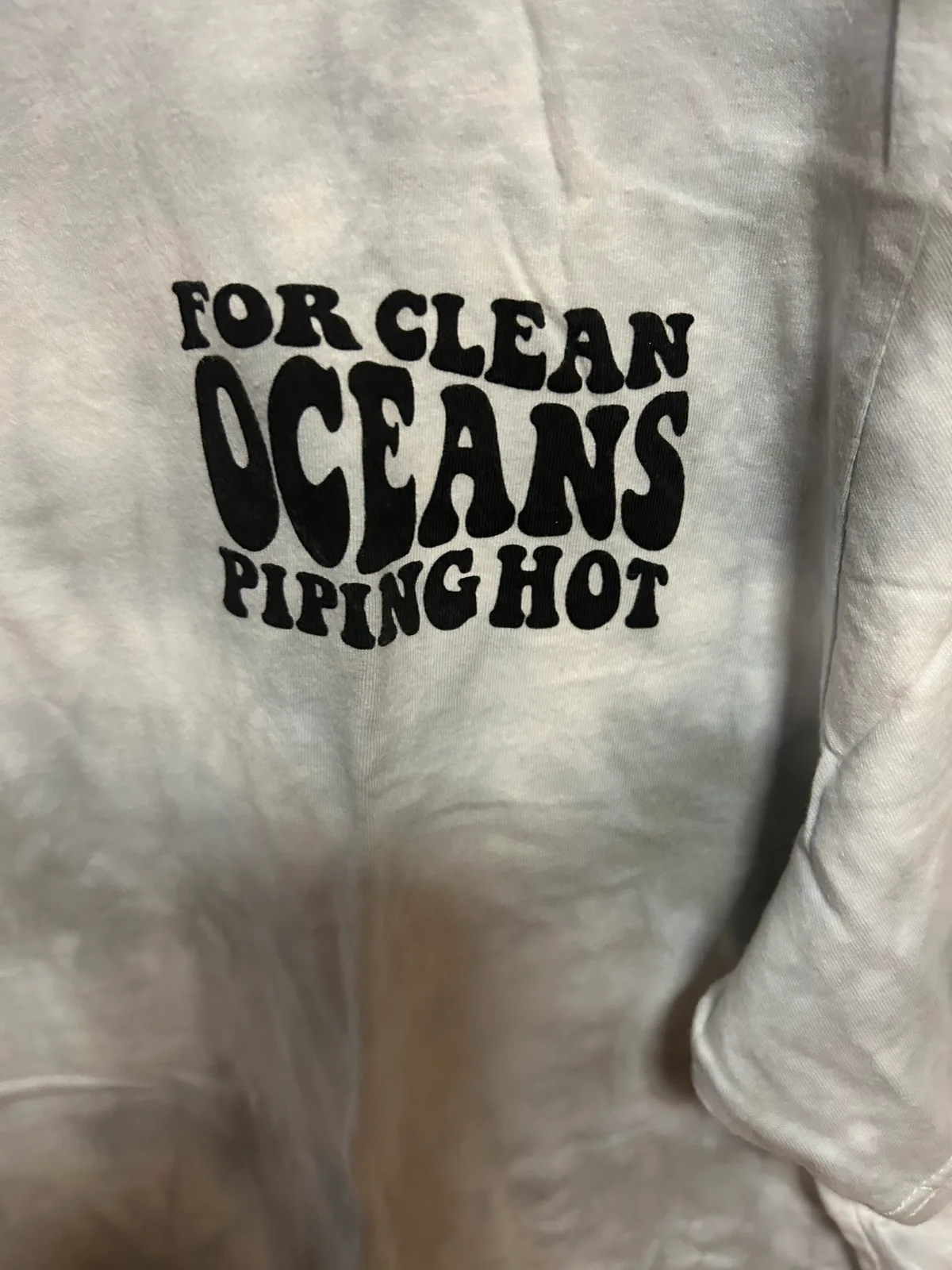 Men’s piping hot tiedye grey basic tee — photo 2