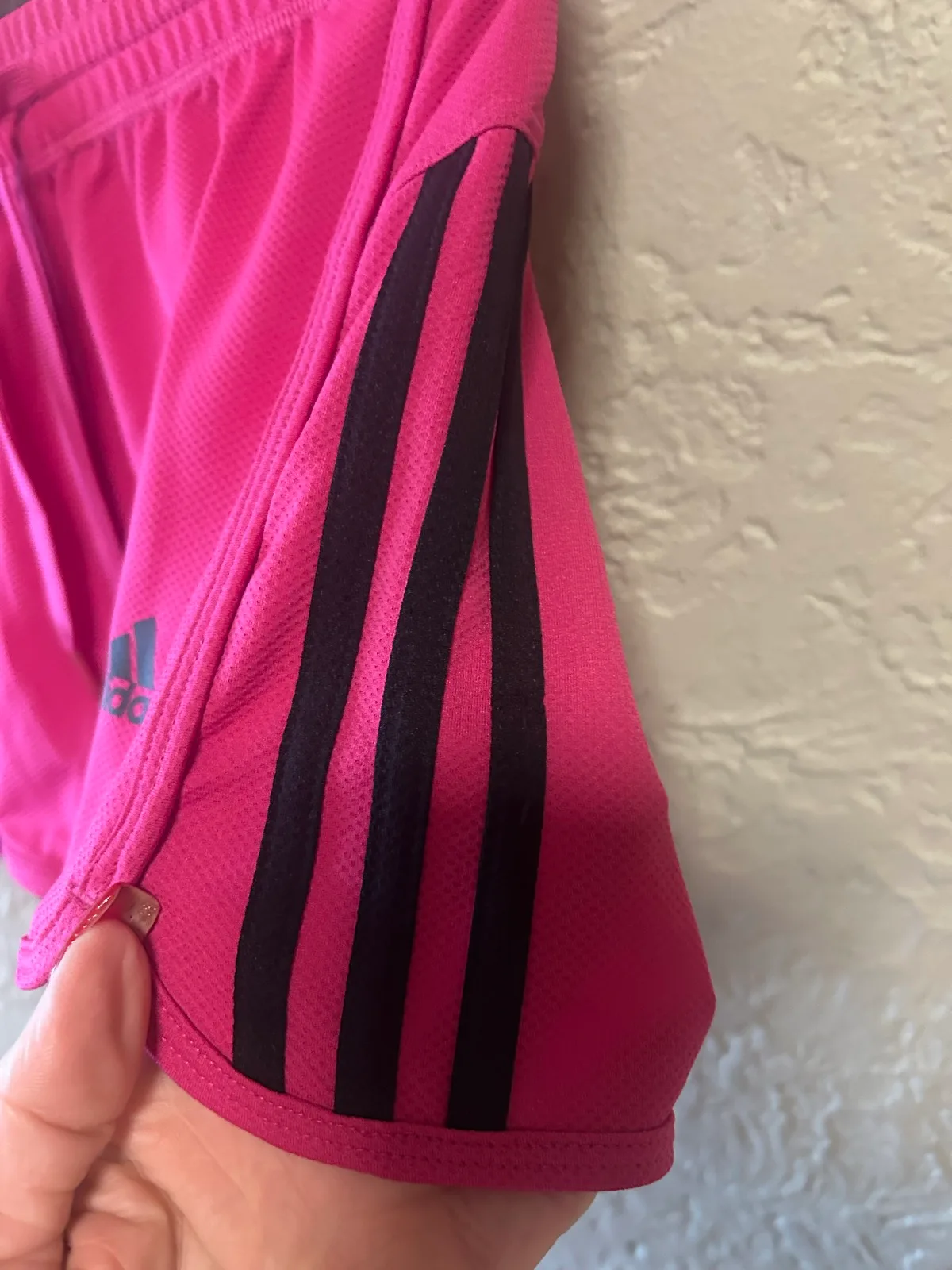 Adidas pink/black active shorts – photo 3