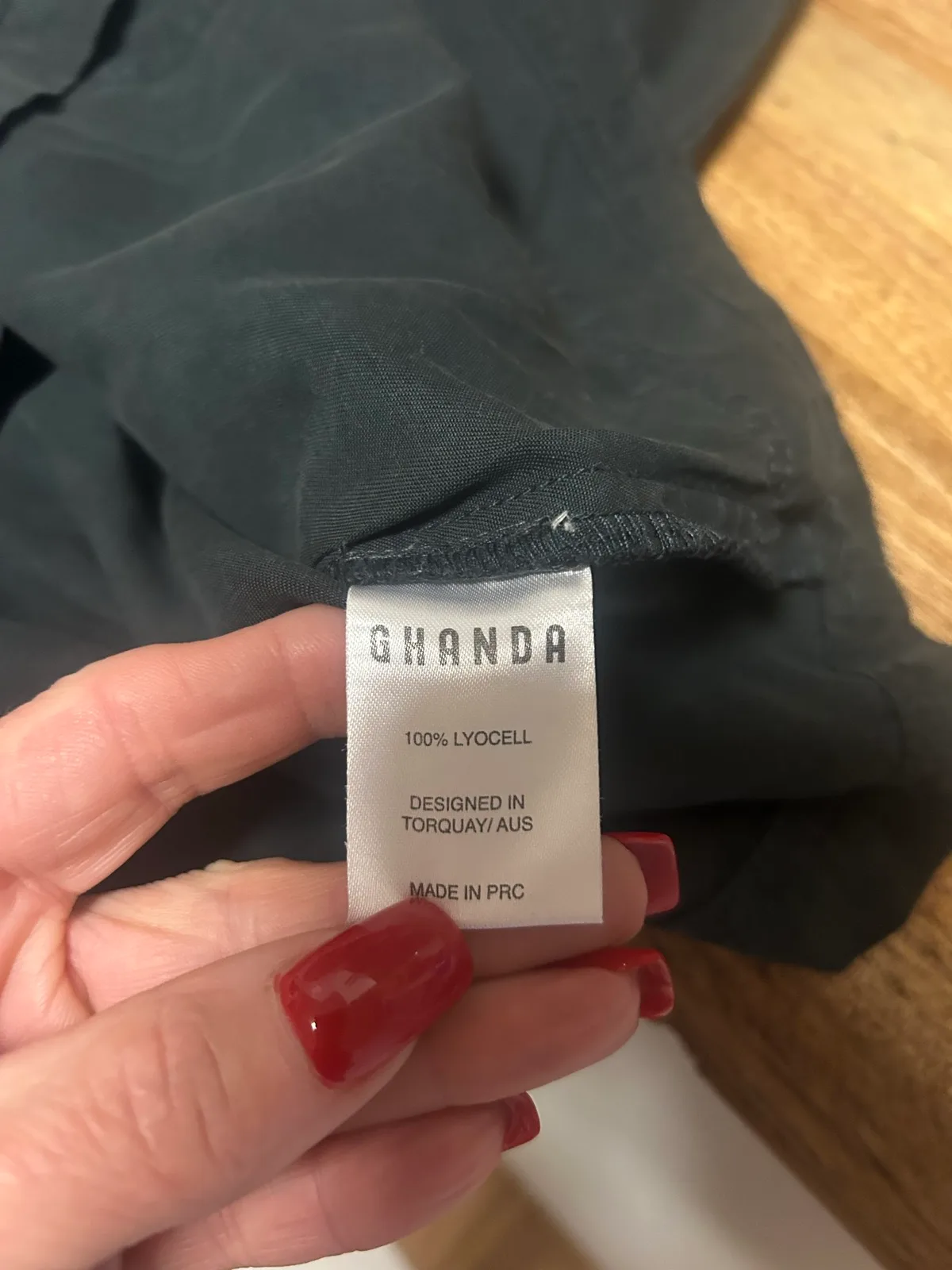 Ghanda black v neck strappy tank dress – photo 6