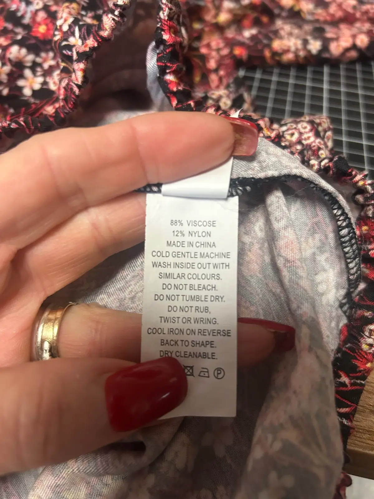 Jeanswest red/brown floral boho blouse – photo 5