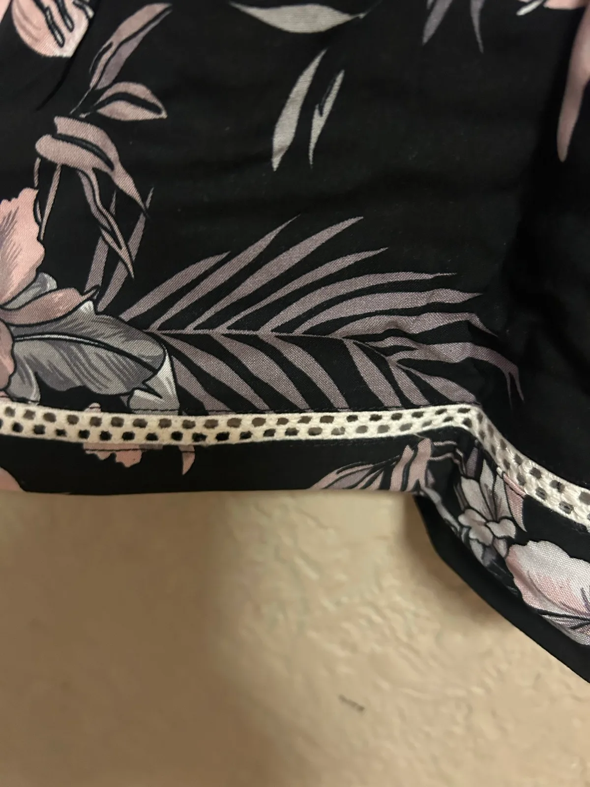 Rhythm black floral shorts – photo 3