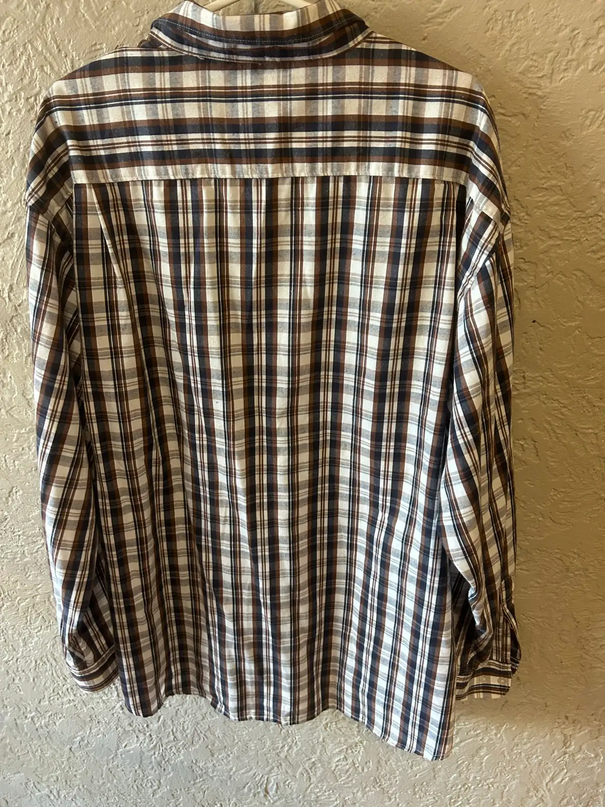 Men’s Bisley plaid long sleeve shirt – photo 4