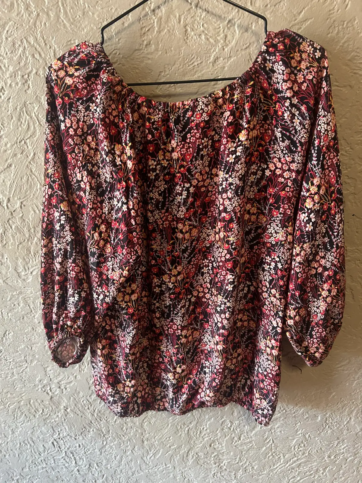 Jeanswest red/brown floral boho blouse – photo 4