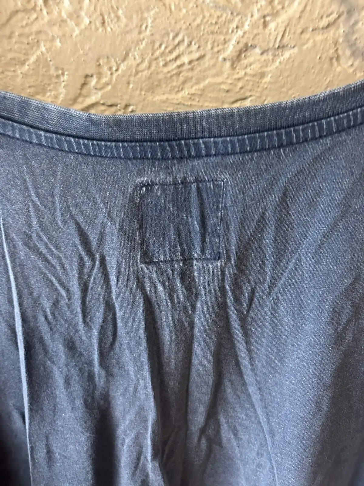 Men’s Xchange blue long sleeve Henley – photo 4