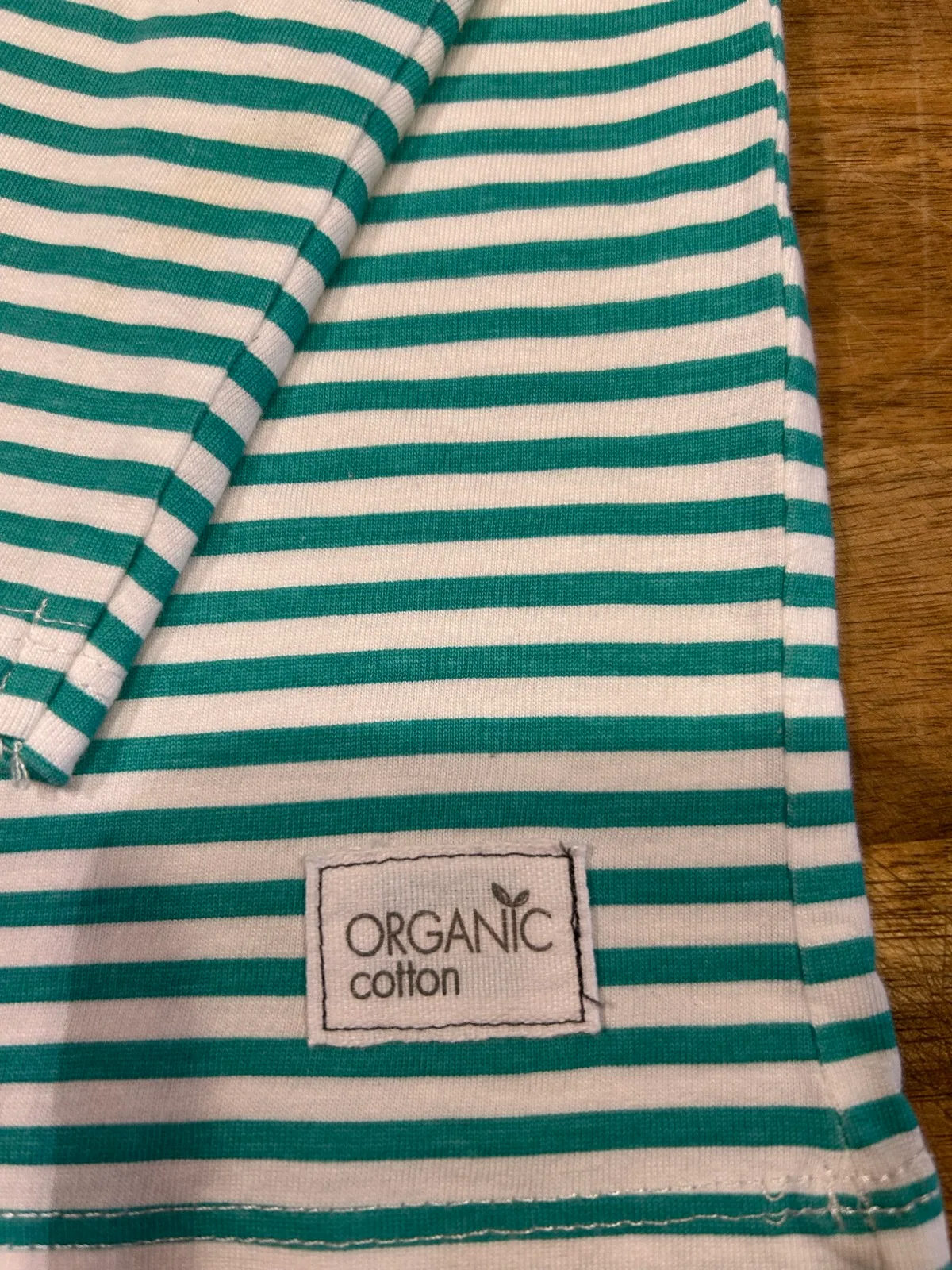 Higgledee girls green/white striped set – photo 2