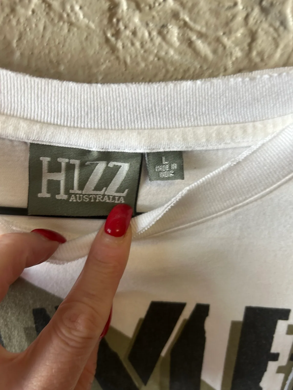 Men’s Hizz white camouflage tee – photo 2