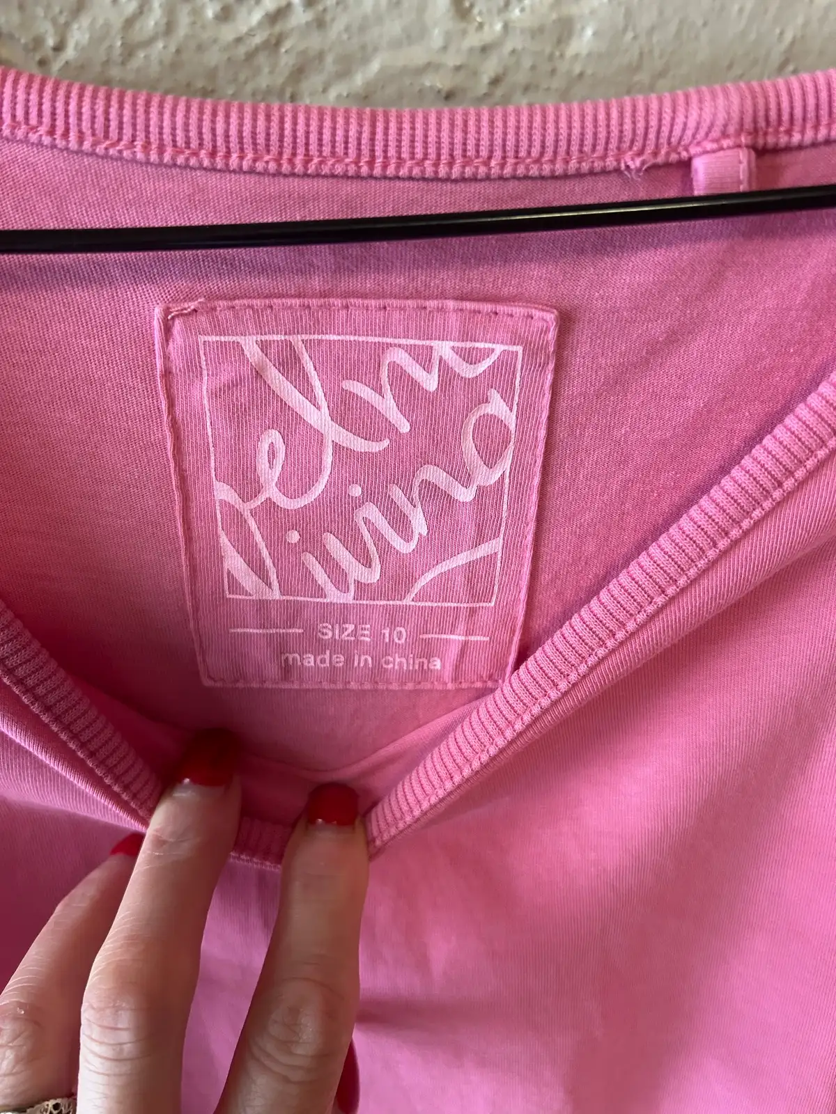 Elm pink long sleeve top – photo 3