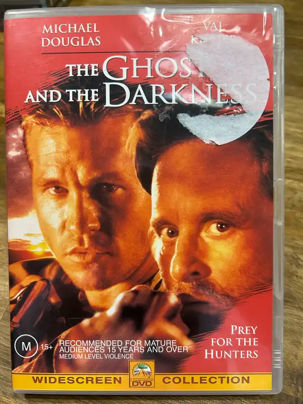 The ghost and the darkness dvd