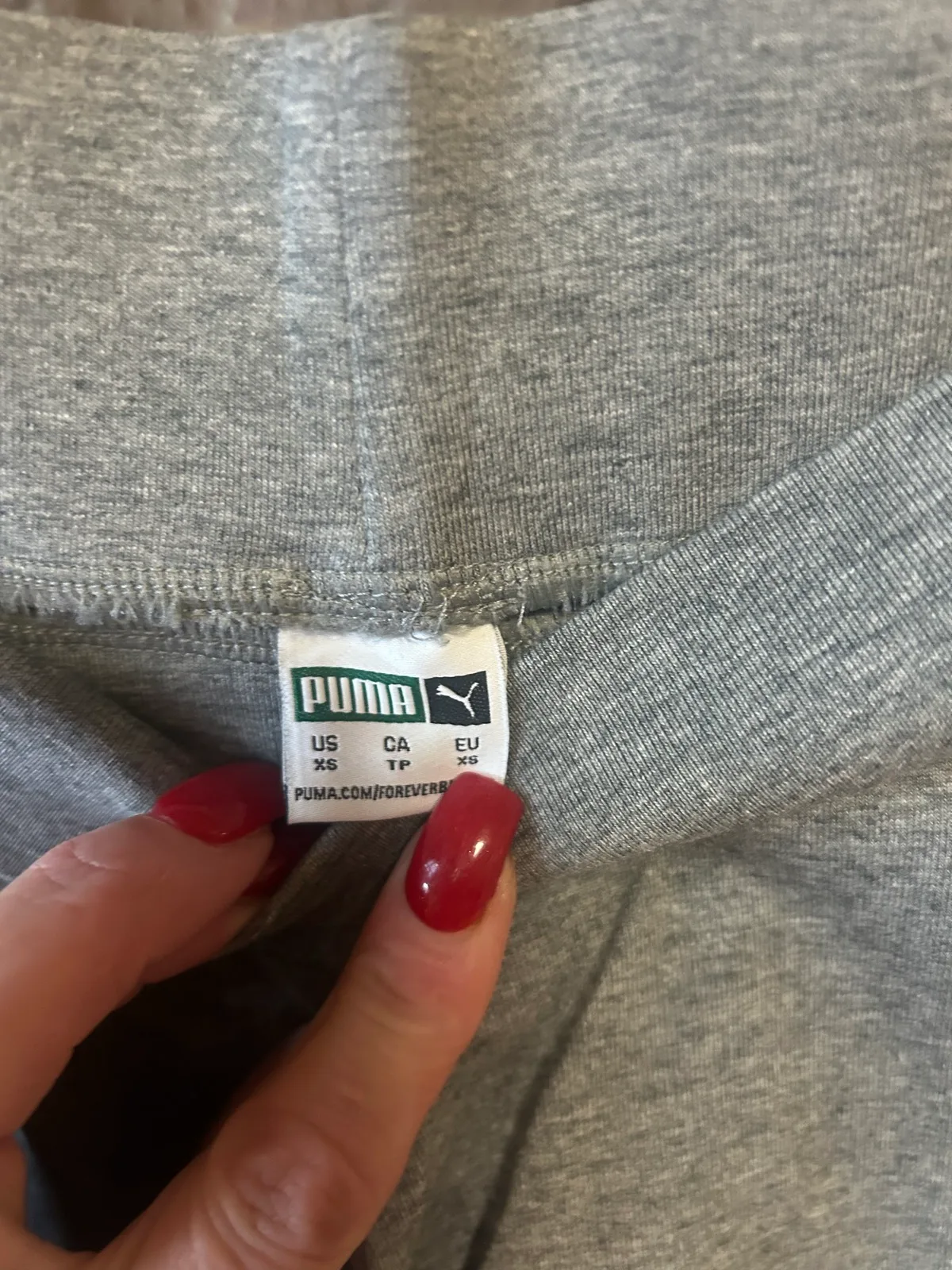 Puma grey activewear shorts – photo 3