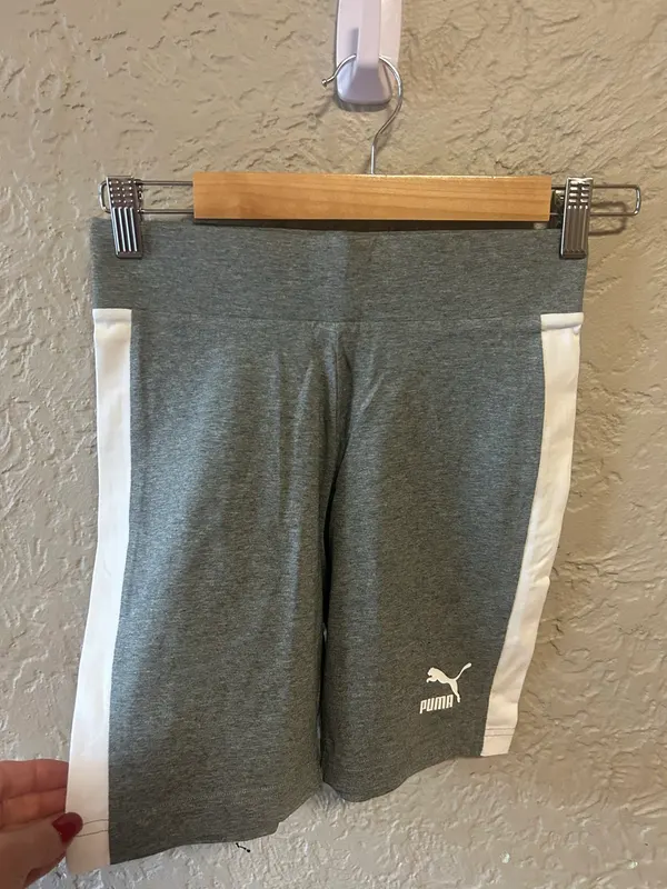 Puma grey activewear shorts