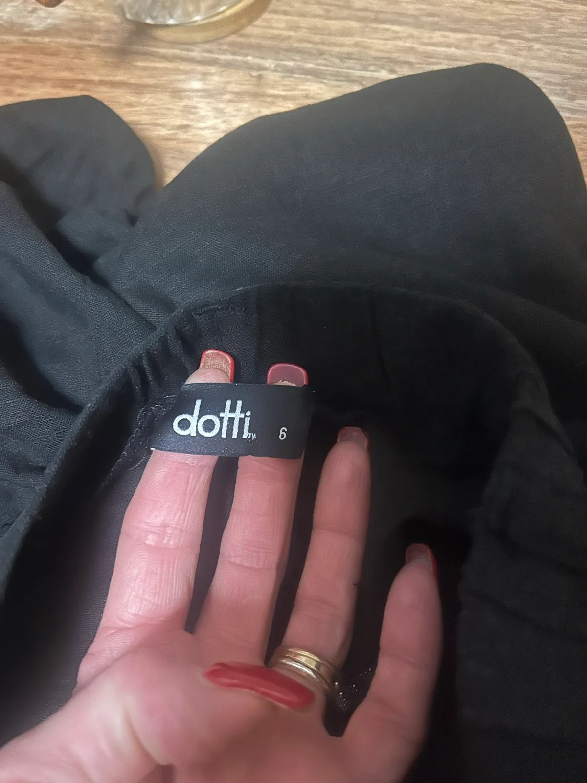 Dotti black wide leg pants – photo 5