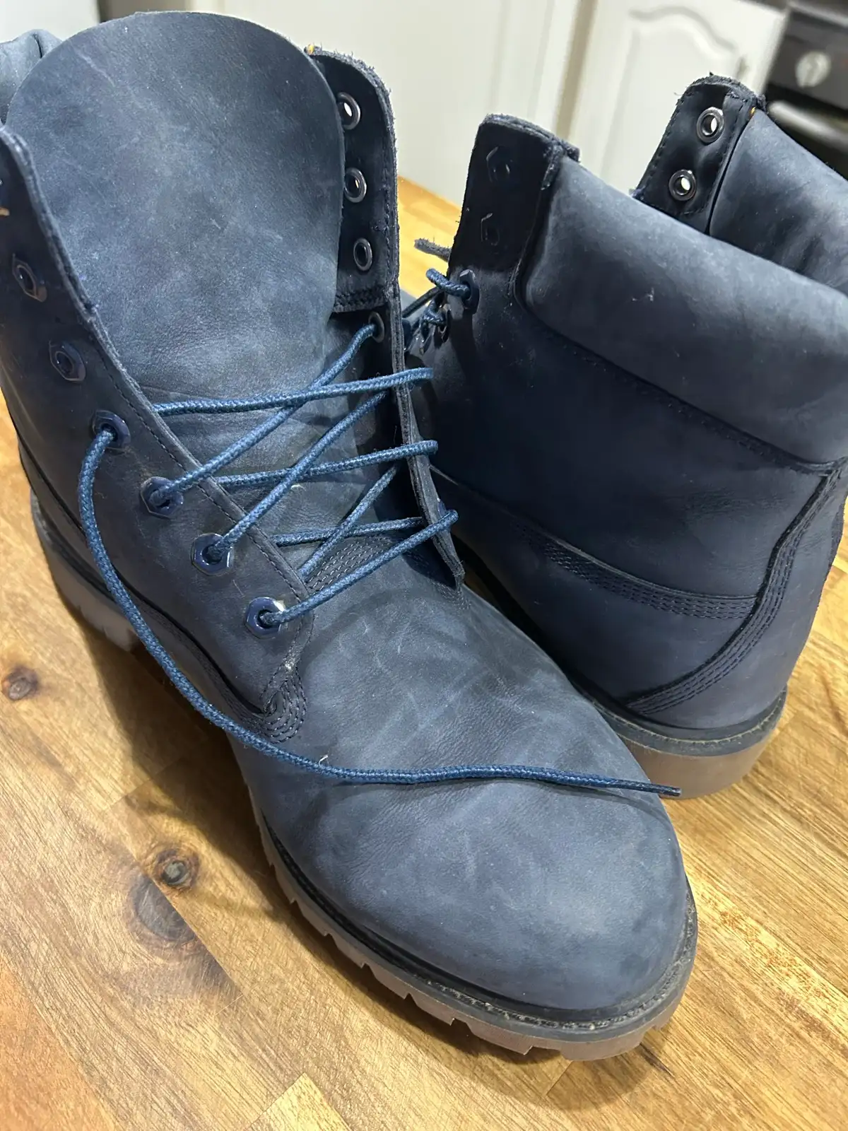 Men’s blue timberland boots – photo 6