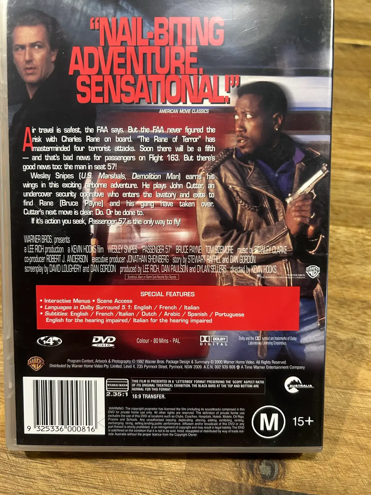 Passenger 57 dvd – photo 2