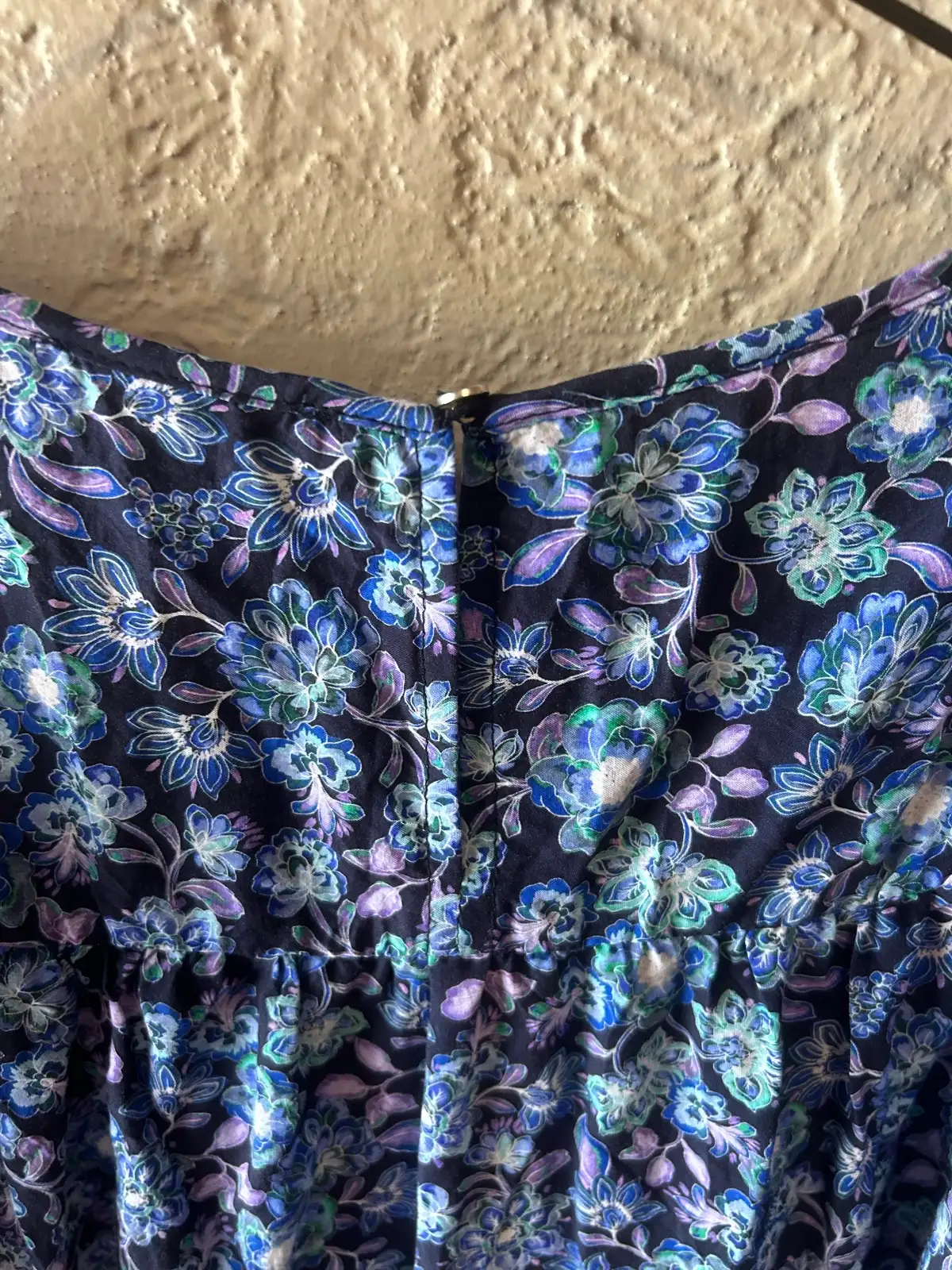 Just jeans blue floral lace trim blouse – photo 5