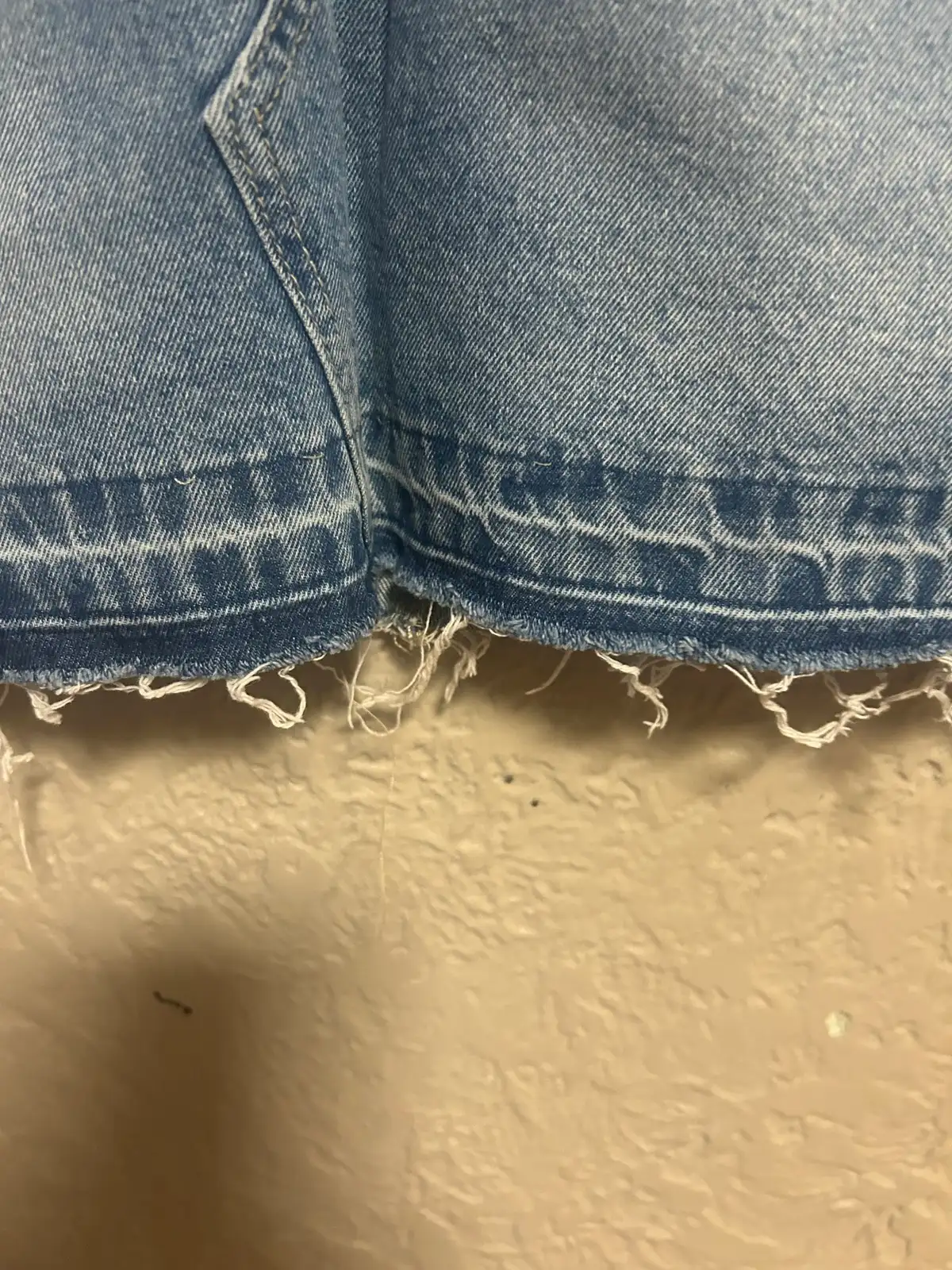 Cotton on blue denim mini skirt – photo 2