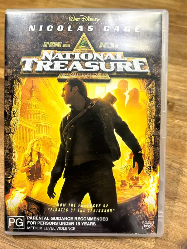 National treasure dvd