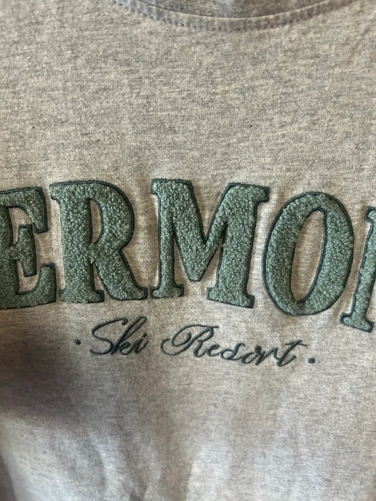 Jay jays grey tshirt with Vermont text – photo 2
