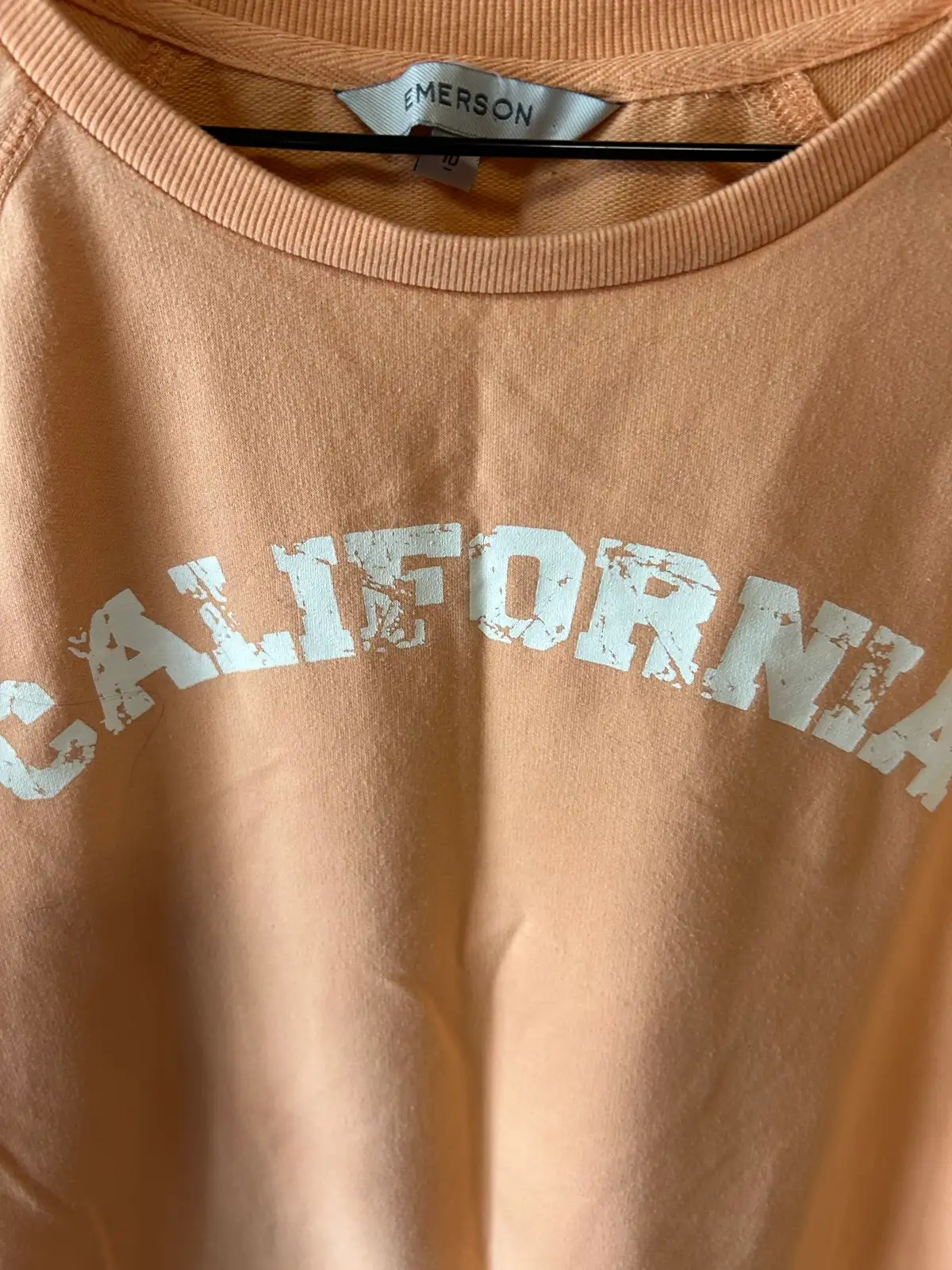 Emerson Orange short sleeve sweatshirt – photo 3
