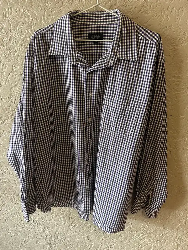 Men’s Du Maurier check shirt