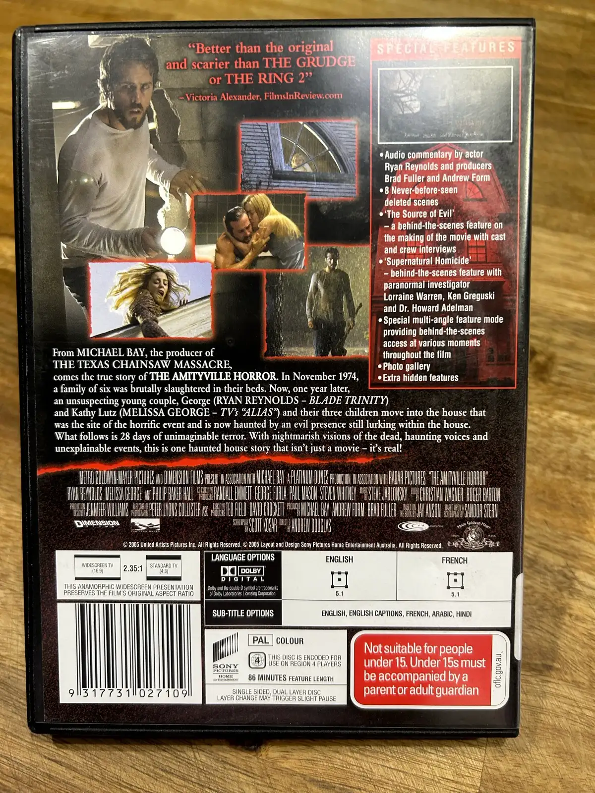 Amityville horror dvd – photo 2