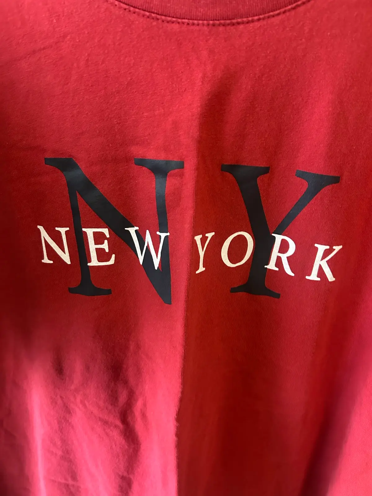 Men’s Factorie red New York tee – photo 3