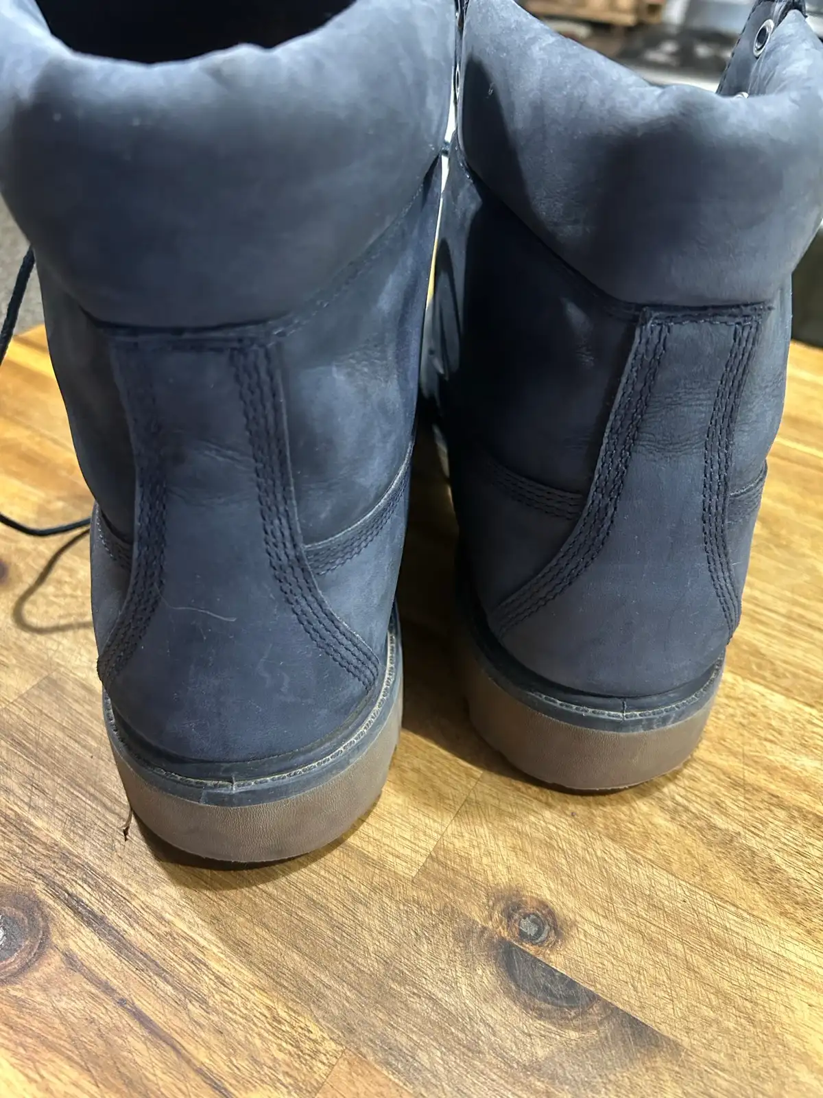 Men’s blue timberland boots – photo 5