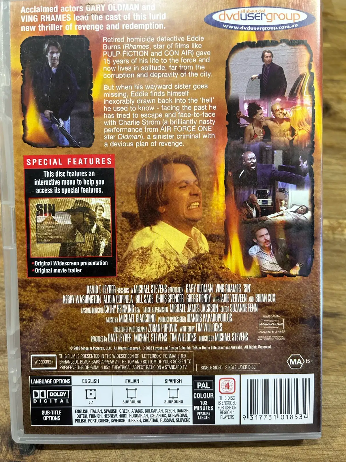 Sin dvd – photo 2
