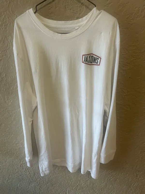 Men’s Anko white long sleeve top
