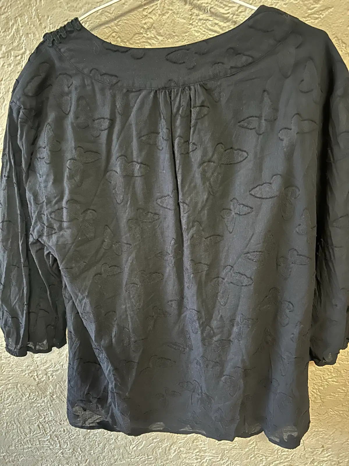 My size black tunic style top – photo 3