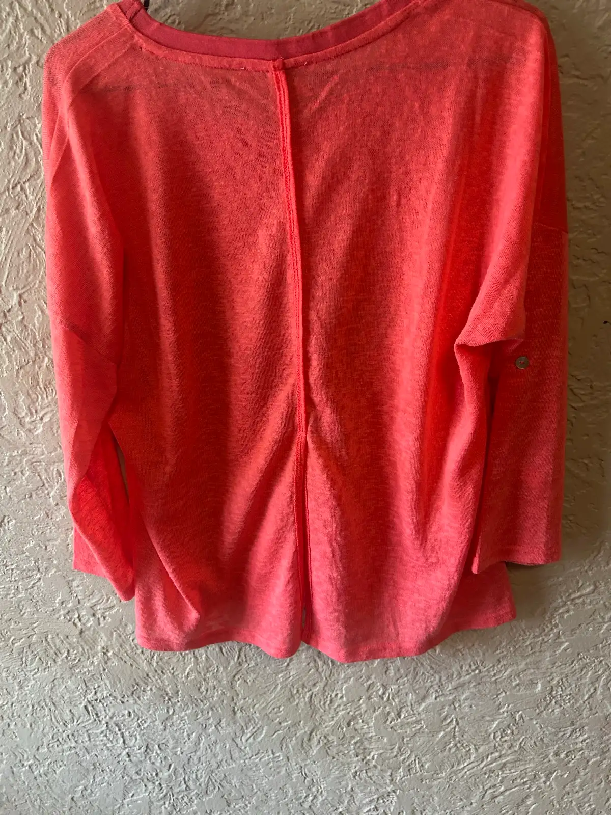 Threadz red long sleeve knit top – photo 4