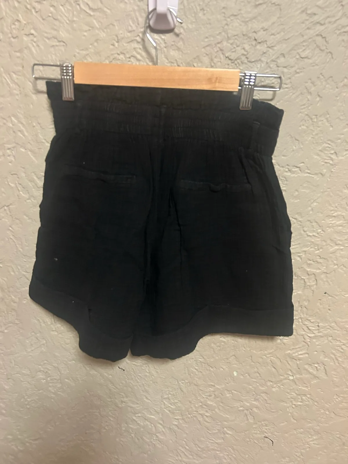 Ally fashion black high waisted shorts – photo 6