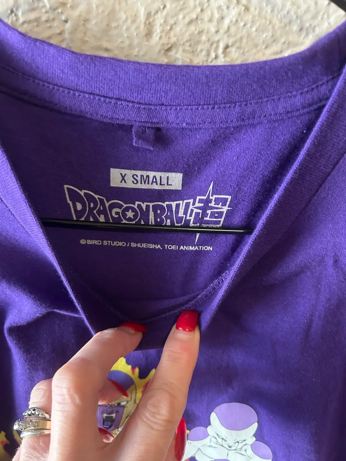 Men’s dragonball z purple graphic tee – photo 3