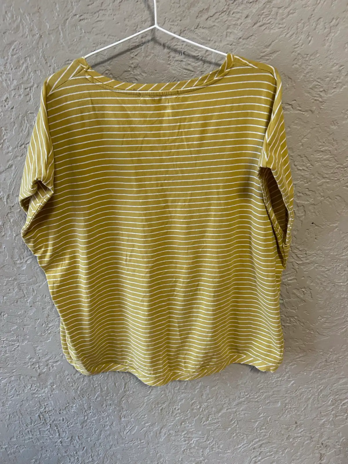 One ten willow mustard/white striped top – photo 5