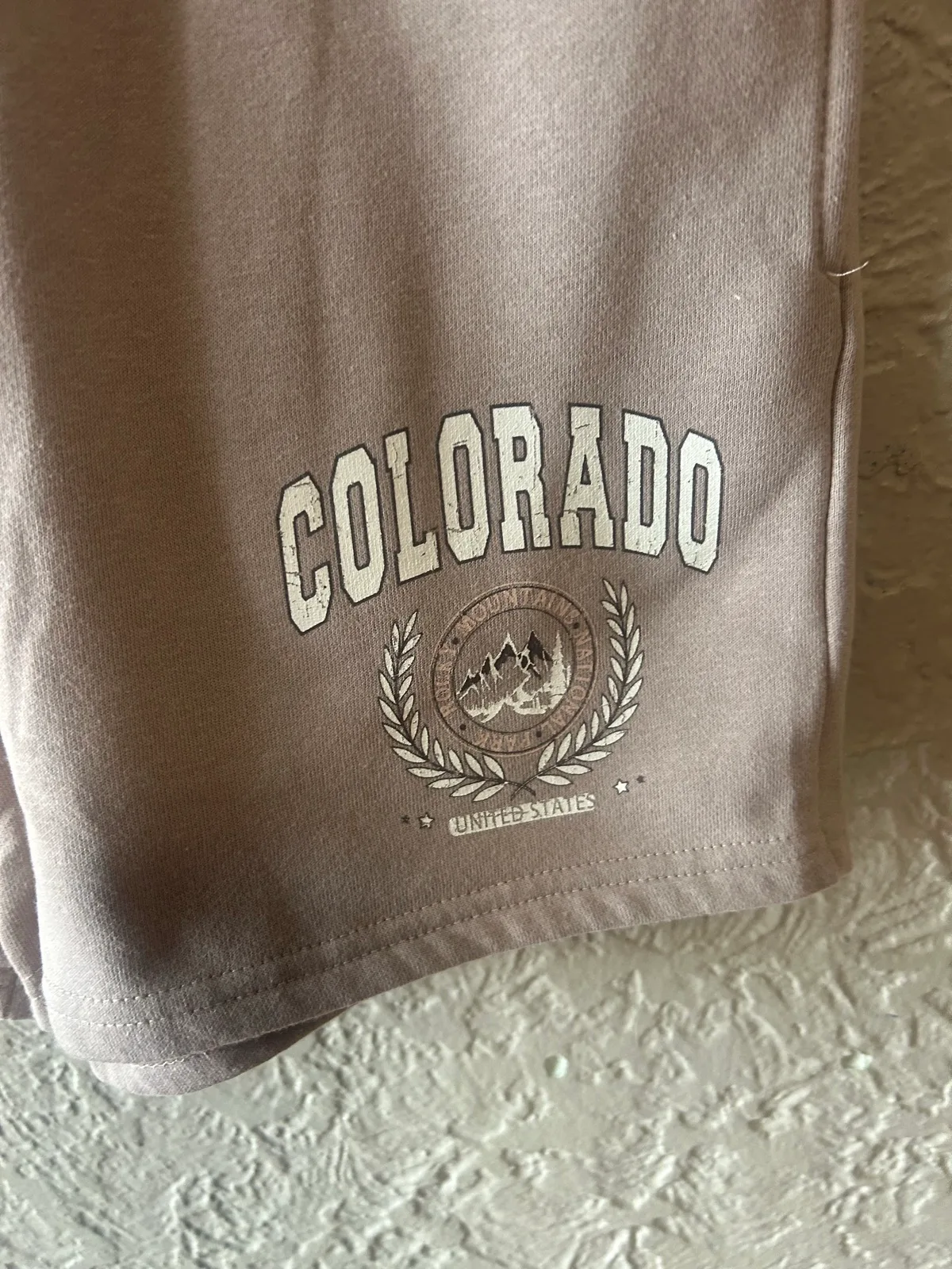 Ally fashion beige sweat shorts – photo 2
