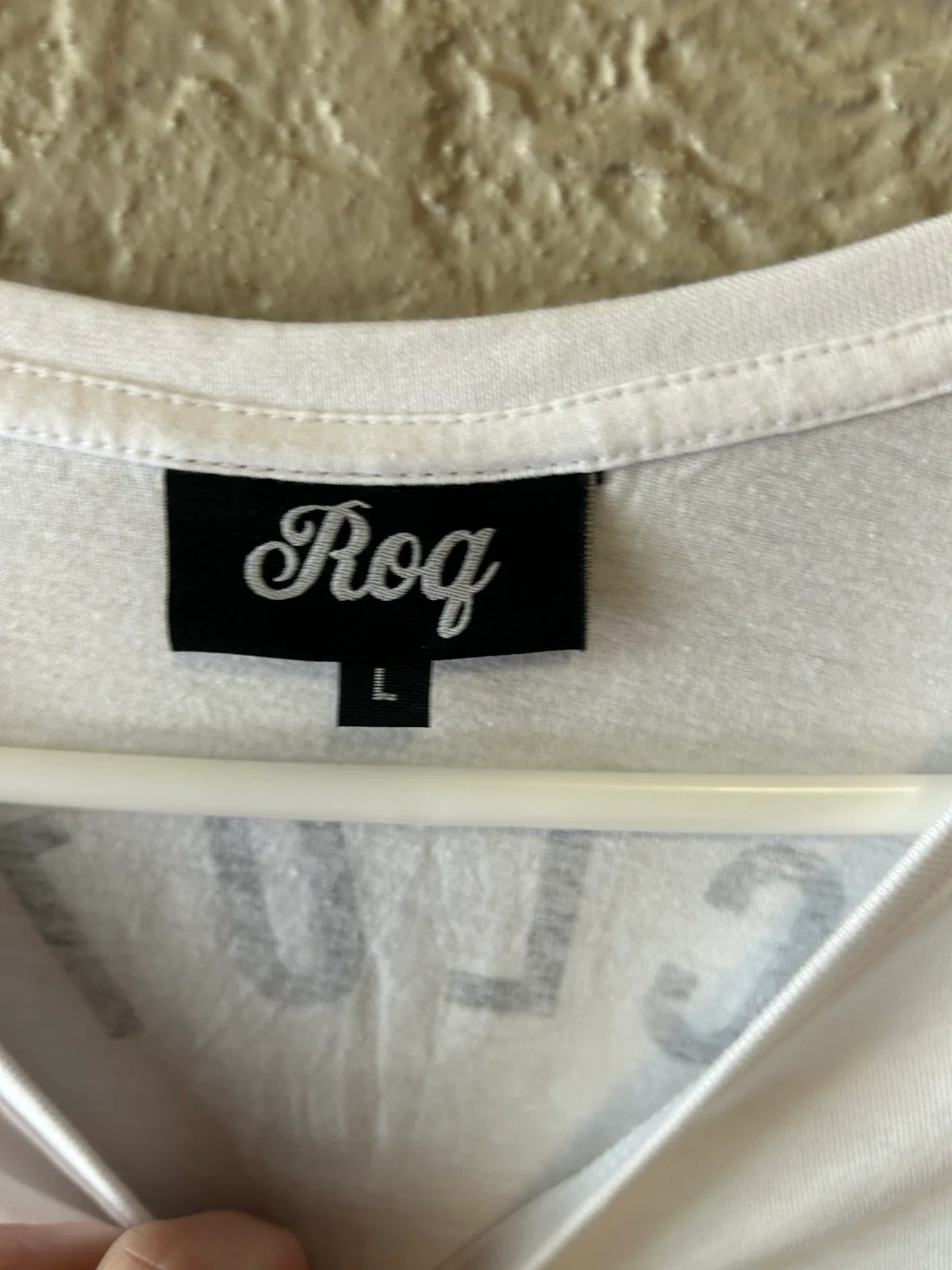 Roq white long sleeve cropped top – photo 5