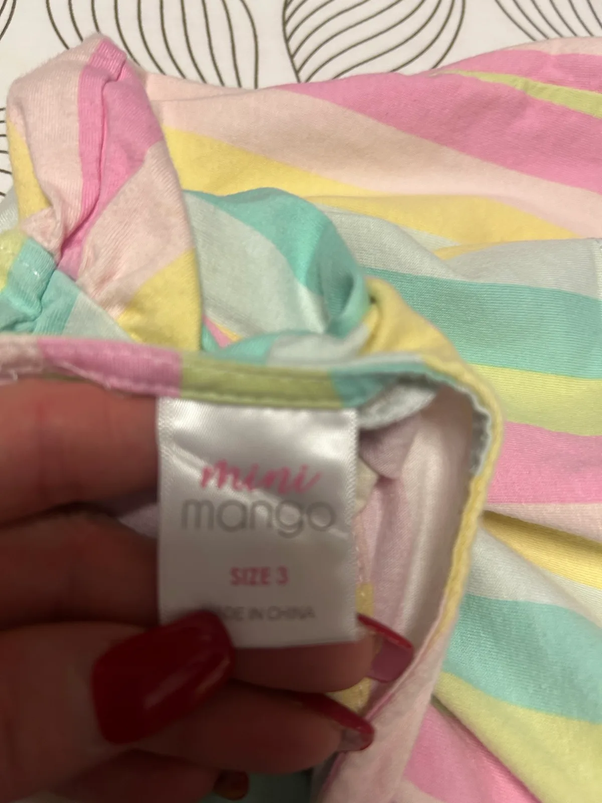 Mini mango pastel sleeveless dress – photo 4