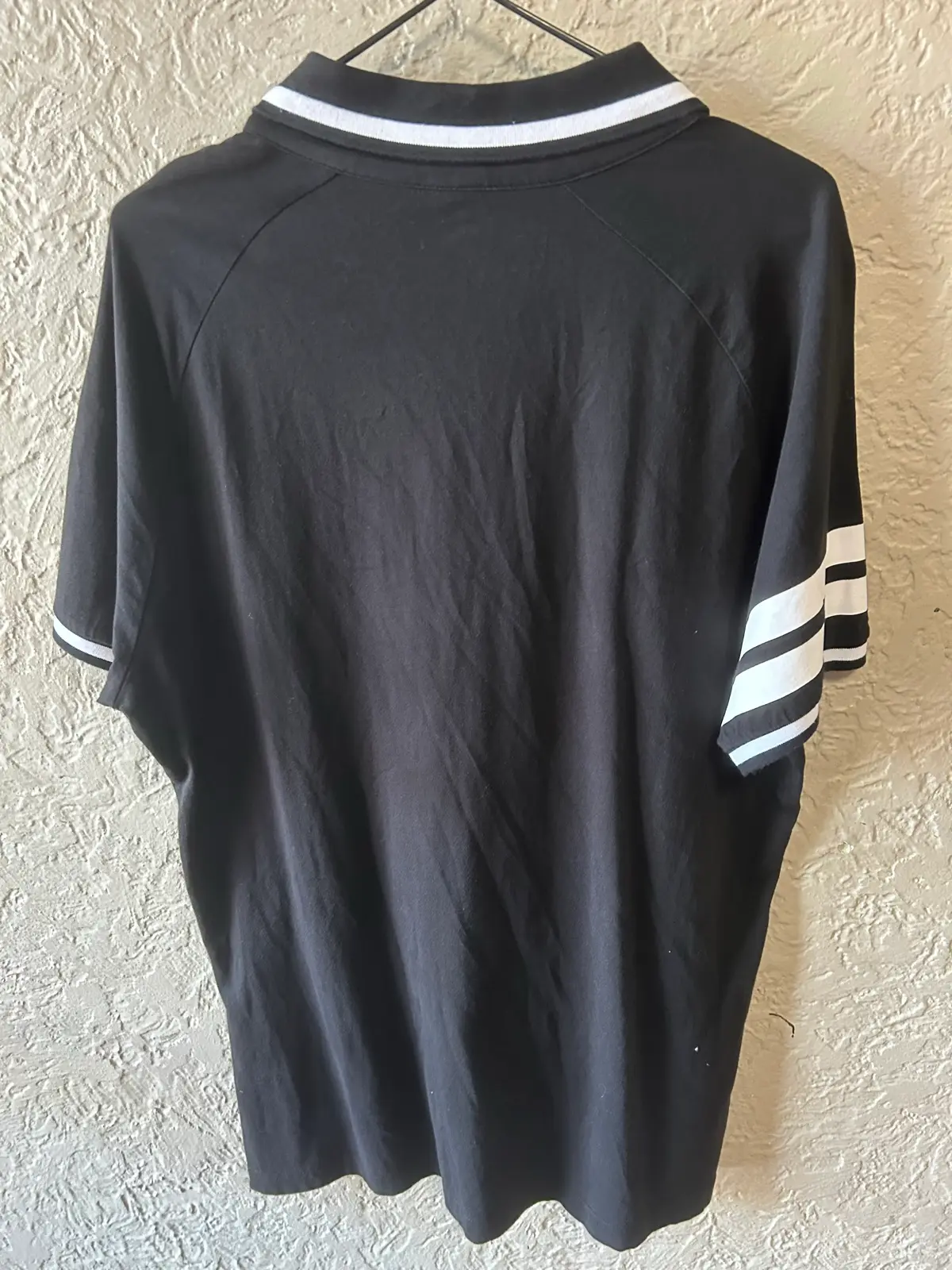 Men’s black Lonsdale polo shirt – photo 5