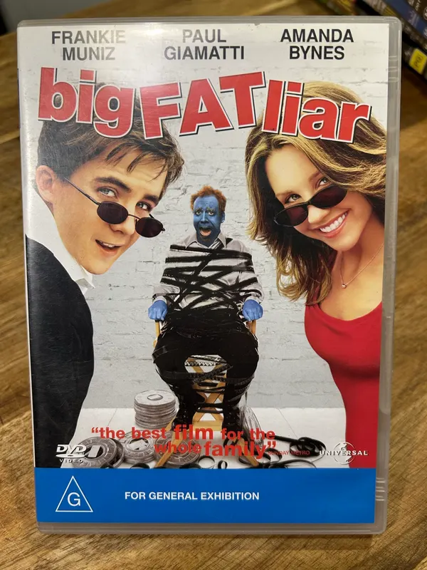 Big fat liar dvd
