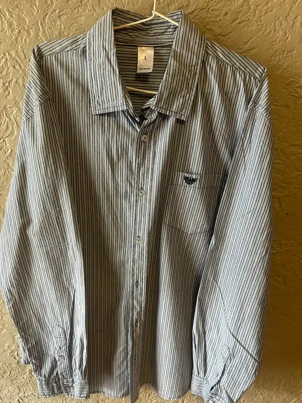 Men’s Kmart grey dress shirt