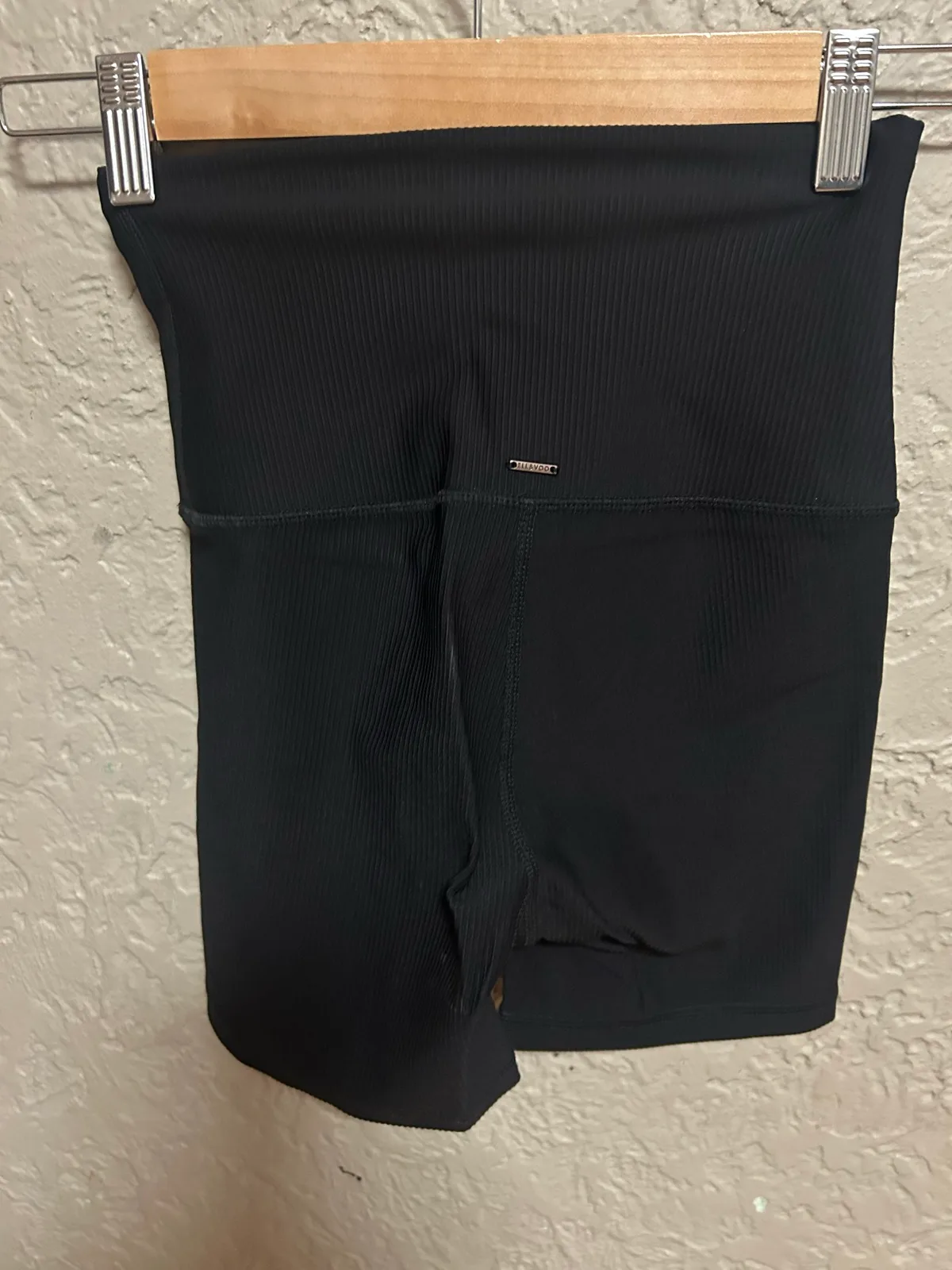 ELL and Voo black ribbed bike shorts – photo 4