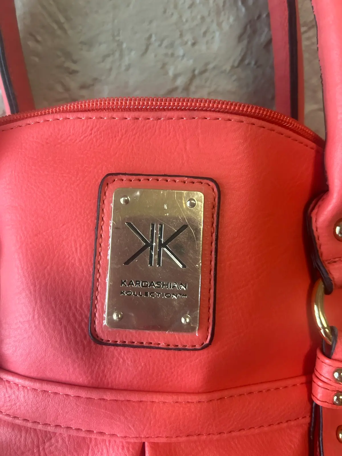 Kardashian collection large coral handbag – photo 2