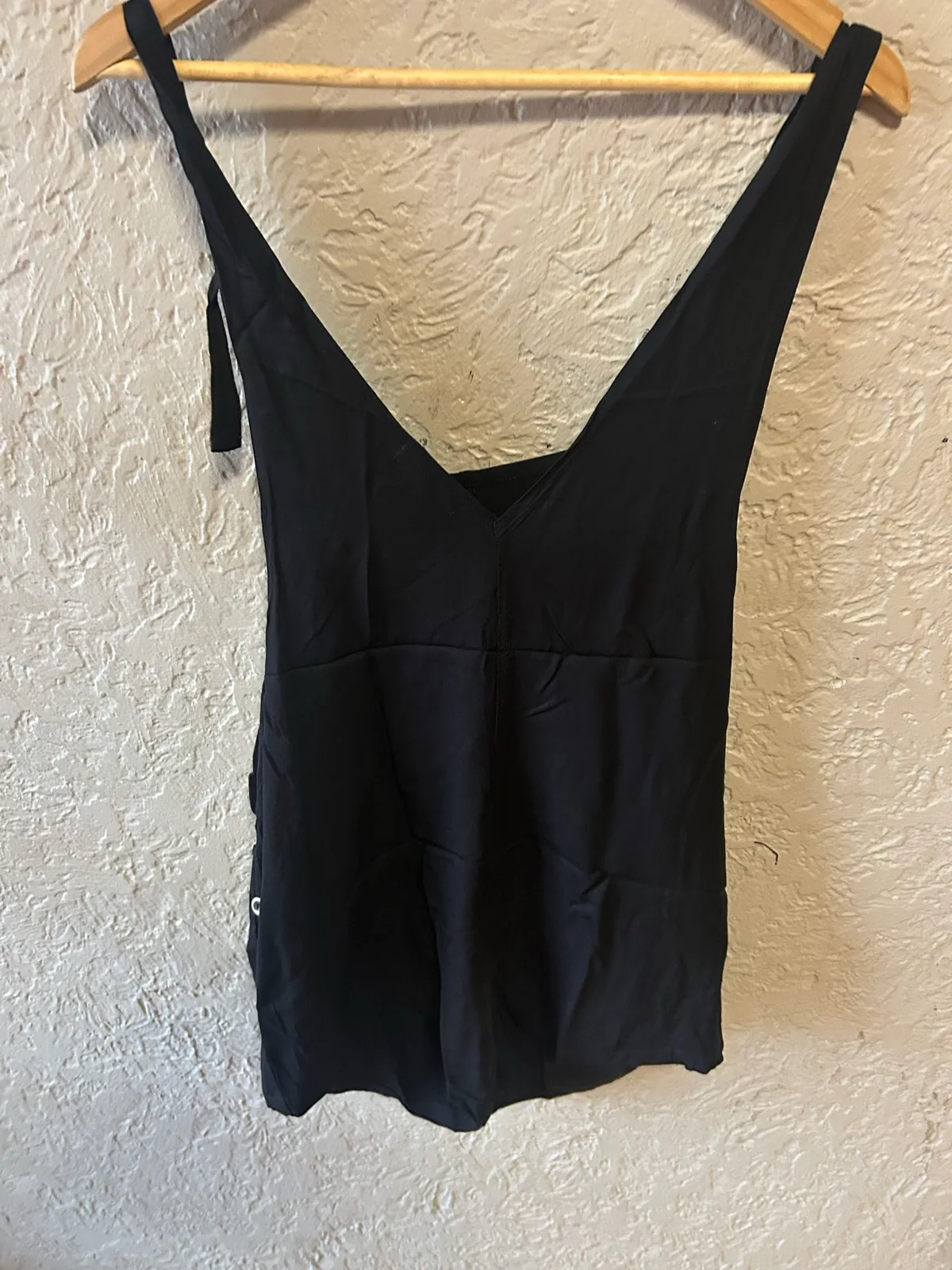 Cotton on black v neck strappy playsuit – photo 5