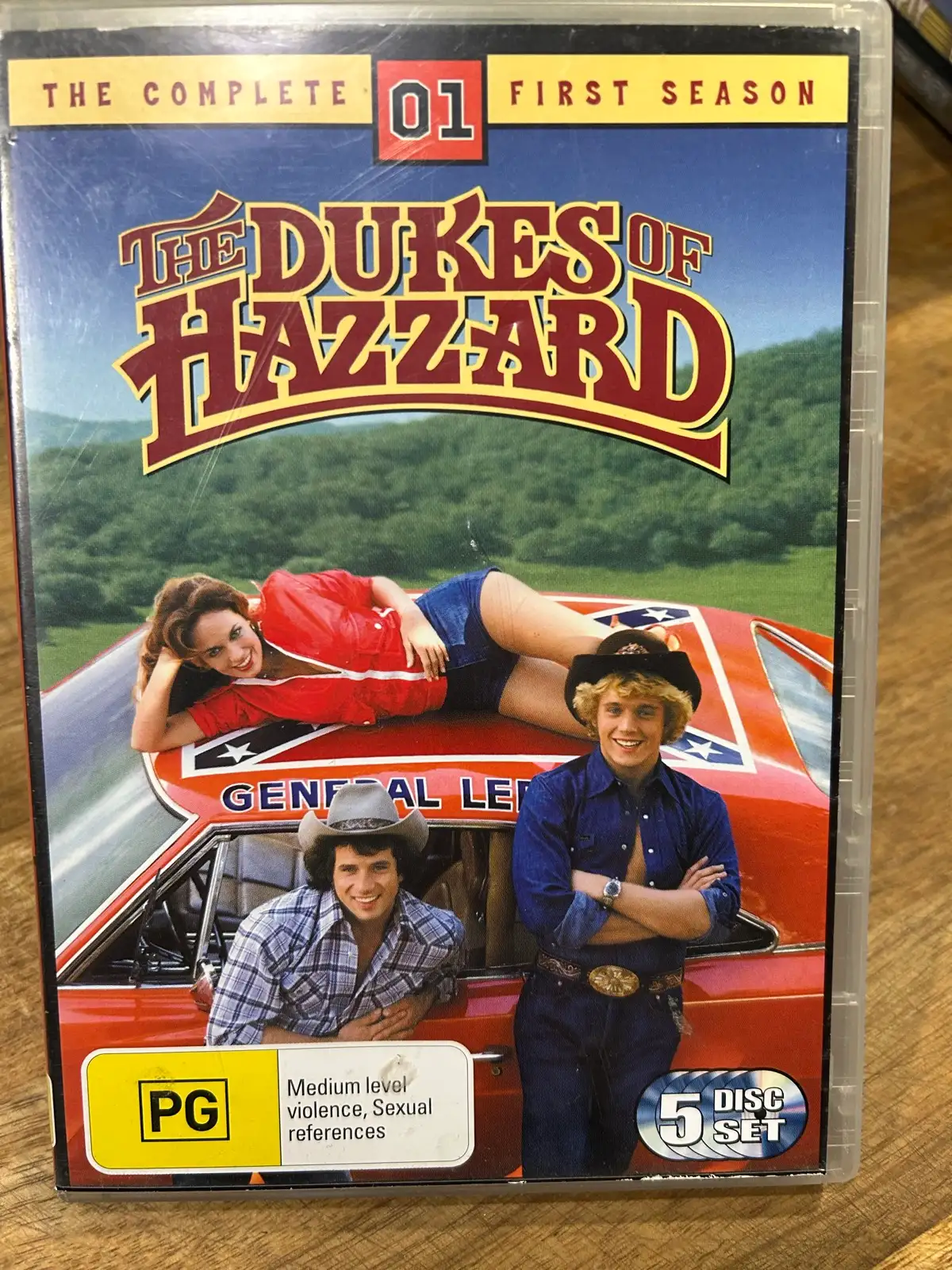 The dukes of hazard season 1-4 dvds – photo 3