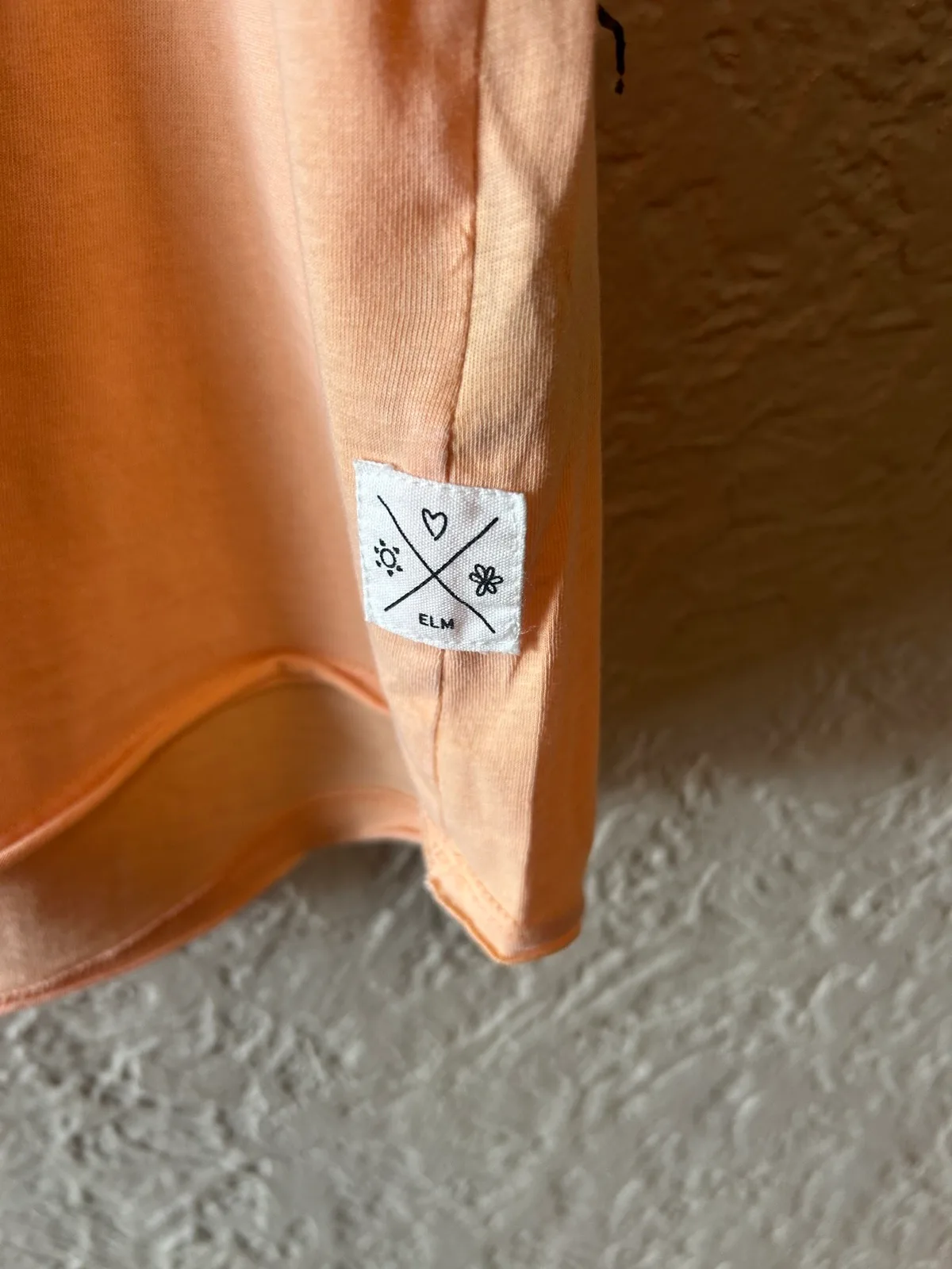 Elm lifestyle peach short sleeve tee – photo 2