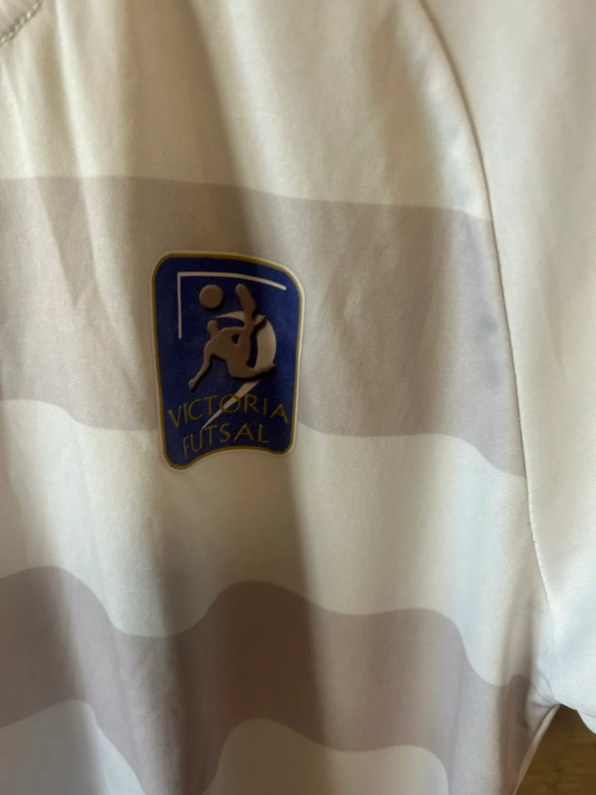 Veto men’s white/grey striped jersey – photo 3